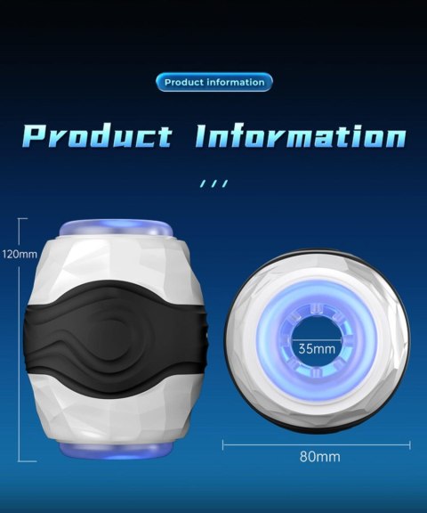 VIBRATING BALL MALE STROKER Boys of Toys Sp. z o.o.