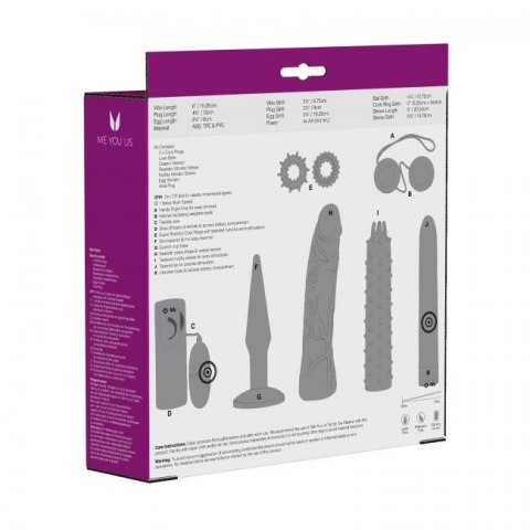 Zestaw- Me You Us Mystic Treasures Couples Kit ABS - Intimate Distribution (dystrybutor)