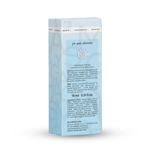 Miyoshi Miyagi PURE feromon parfumes 15ml HOMME