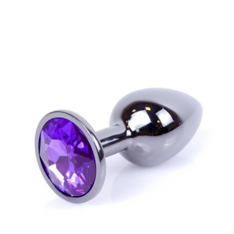 Plug-Jewellery Dark Silver PLUG- Purple B - Series HeavyFun