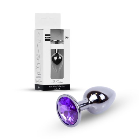 Plug-Jewellery Dark Silver PLUG- Purple B - Series HeavyFun