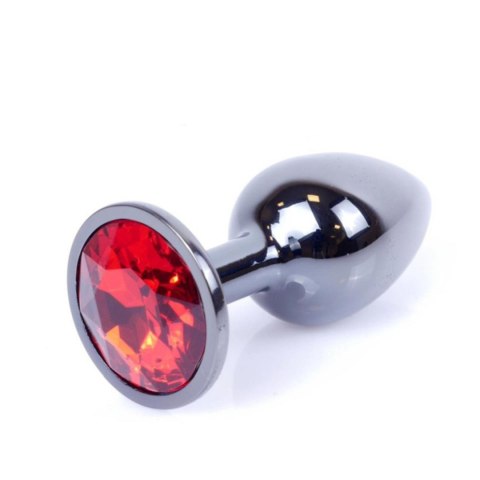 Plug-Jewellery Dark Silver PLUG- Red B - Series HeavyFun