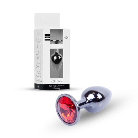 Plug-Jewellery Dark Silver PLUG- Red B - Series HeavyFun