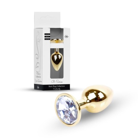 Plug-Jewellery Gold PLUG- Clear B - Series HeavyFun