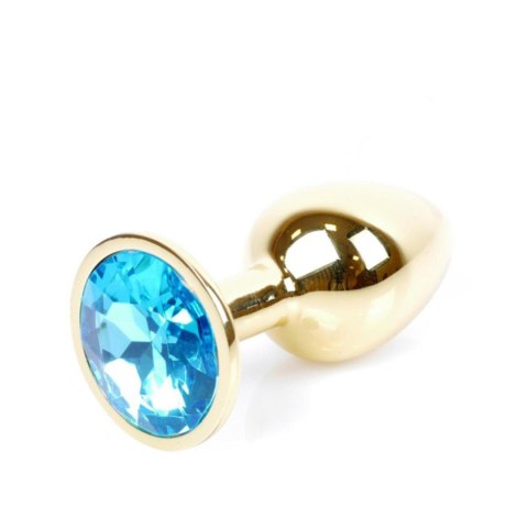 Plug-Jewellery Gold PLUG- Light Blue B - Series HeavyFun