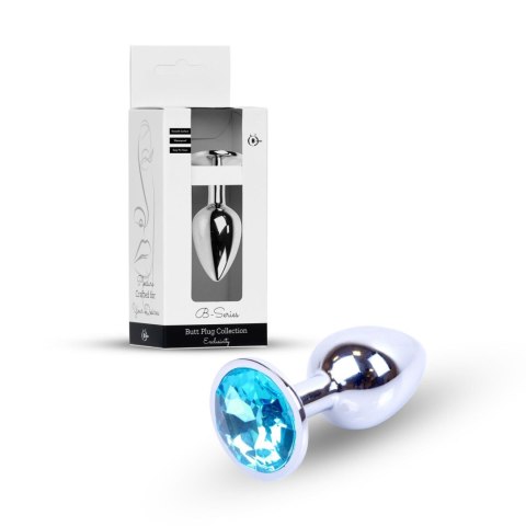 Plug-Jewellery Silver PLUG- Light Blue B - Series HeavyFun