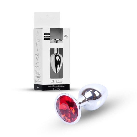 Plug-Jewellery Silver PLUG- Red B - Series HeavyFun