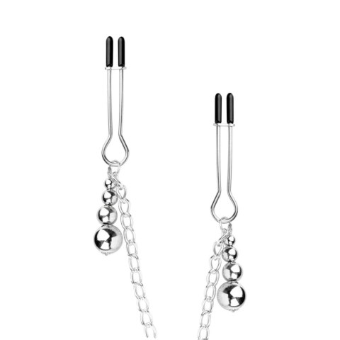 Bedroom Fantasies - Nipple and Clitoris Clamps Silver