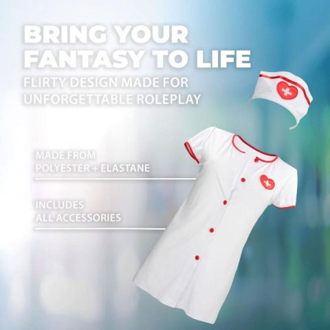 Nurse Costume - S/M - White