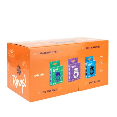 Showbox of Erection Rings Rings Axle-pin 12 pcs