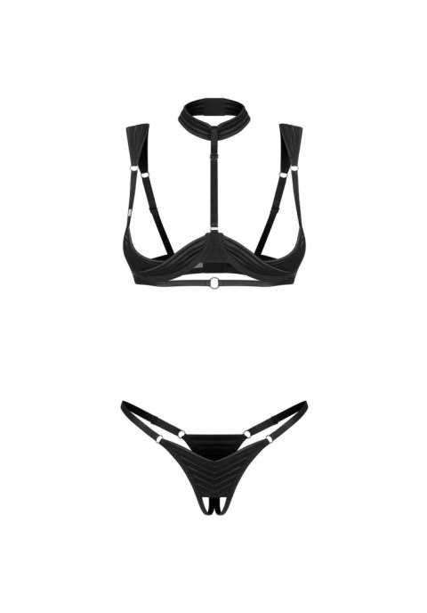 Roccele komplet 2-częściowy otwarty S/M