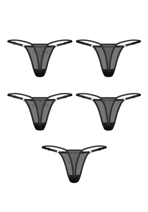 Violami 5-pak stringi S/M