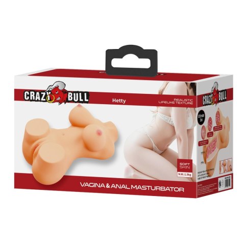 Crazy Bull Hetty Vagina & Anal Masturbator