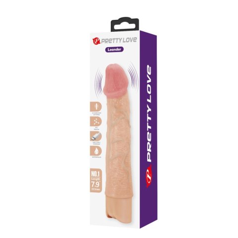 Pretty Love Leander Realistic Vibrating Dildo