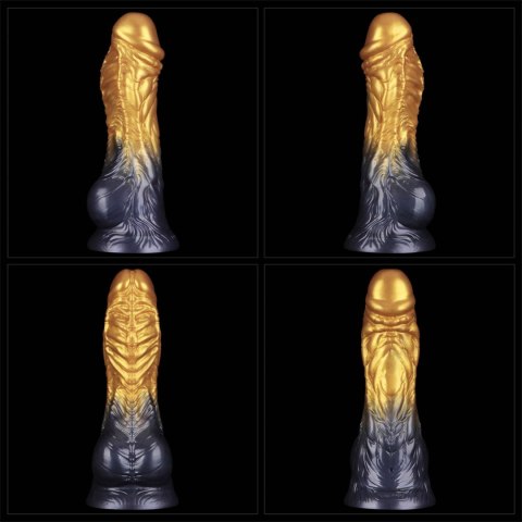 8'' Dual Density Silicone Inflatable Dildo