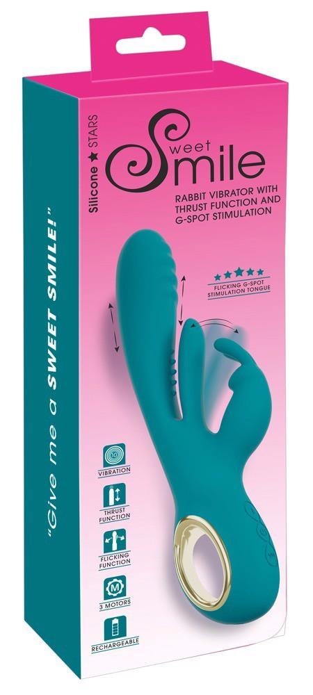 Smile Rabbit Vibrator w Thrust