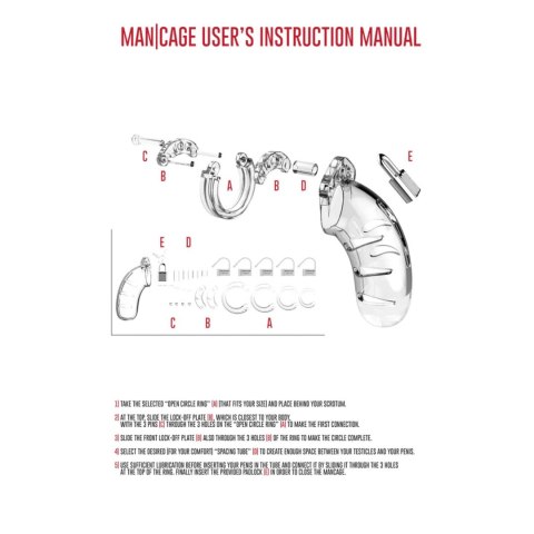 Model 13 Chastity Cock Cage - 6,5 cm