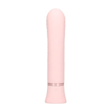 Mystique - Ribbed Rabbit Vibrator - Pink