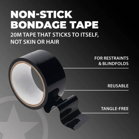 PVC Non-Stick Tape - 20 m - Black