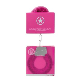 Pleasure Handcuffs Furry Pink