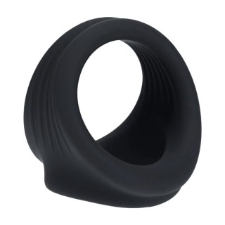 Silicone Cock and Ball Harness - Black