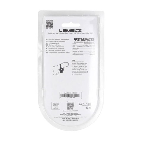 Silicone Training Cockring - L - Black