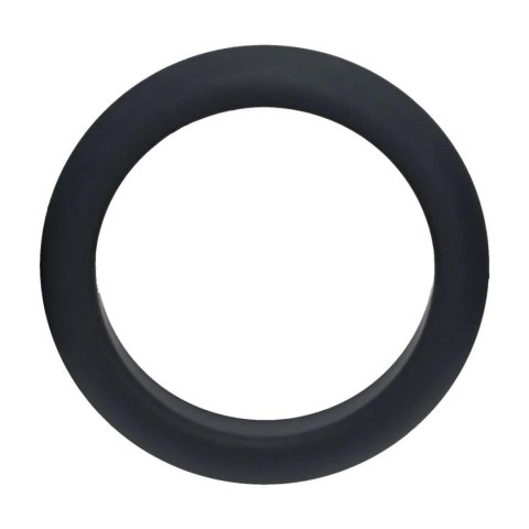 Wide O Silicone Cockring - M - 35mm - Black