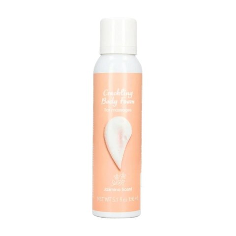 Crackling Body Foam for Massages - Jasmine - 150 ml