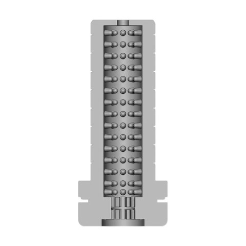 Easy Rider - Textured Masturbator - Blue