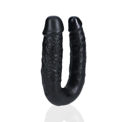U Shaped Double Dildo 12,7 cm - Black
