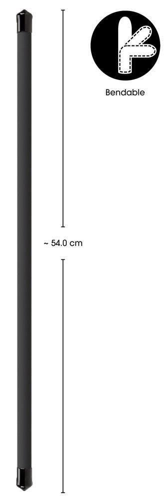 BK bendable cock & ball ring