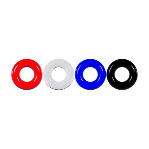 Cockring Set of 4 - Multicolor