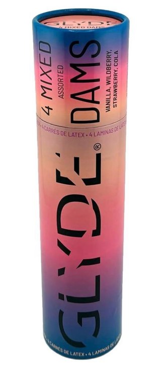 GLYDE Dams Dental DamsMix x4