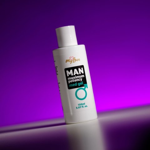 MyLove Man maximum potency-med gel 150 ml.