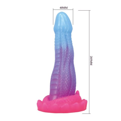 Power Monsters Void Python - 20.5 cm Rippled Monster Silicone Dildo