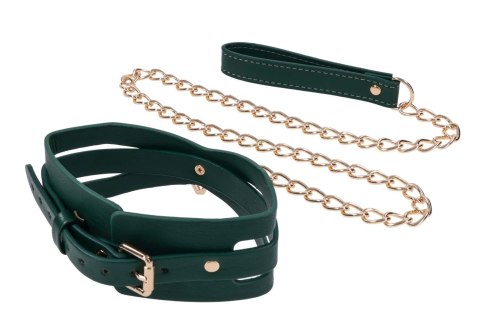 Cutout Collar And Leash