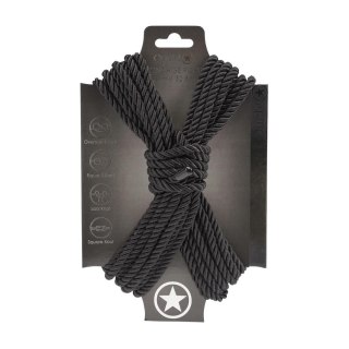 Polyester Bondage Rope - 10 m - Black