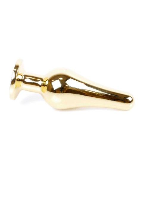 MyLove Toys - Jewellery Gold BUTT PLUG- Clear