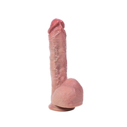 Flexible silicone dildo Hyper Realistic Dildo 21 cm