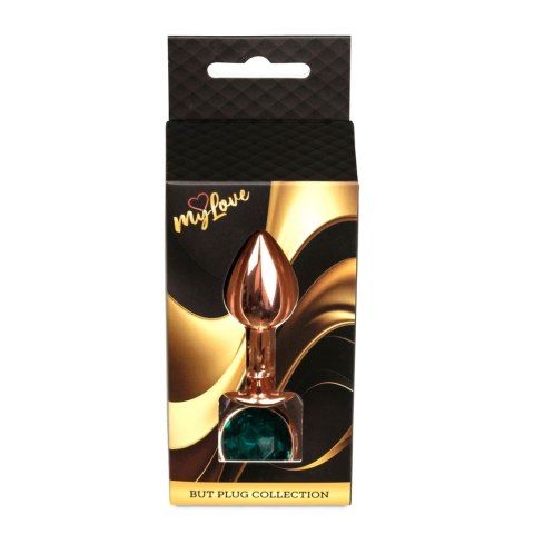 MyLove Toys - Jewellery Red Gold PLUG- Green