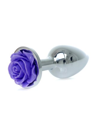 MyLove Toys - Jewellery Silver PLUG ROSE- Purple