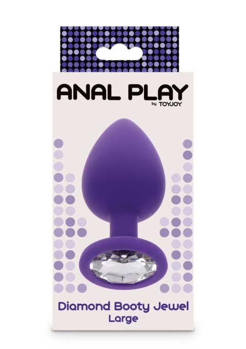 Diamond Booty Jewel Large Purple