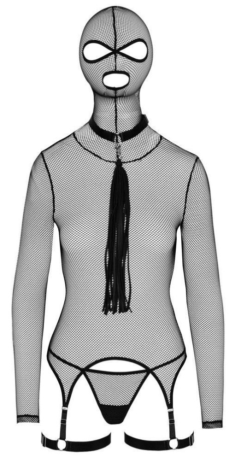 The extravagant black net set M