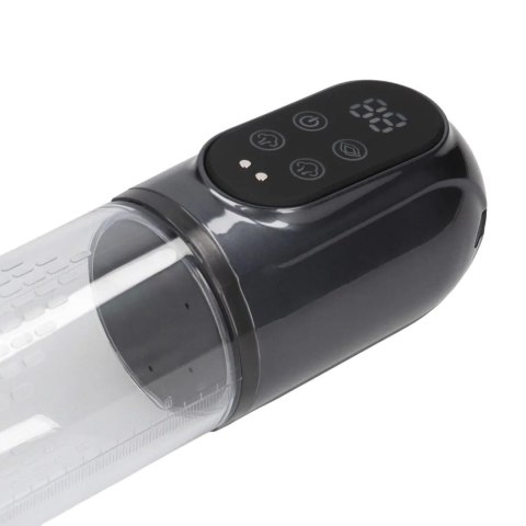 Engage - Automatic Waterproof Penis Pump and Masturbator - Gun Metal