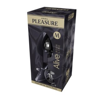 Mini Metal Butt Plug M clear