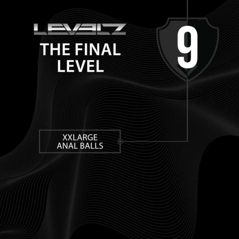 Silicone Round Anal Balls - XXL - 60mm - Black