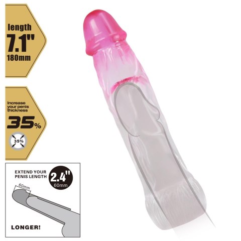 PRETTY LOVE - Neron, 18 cm, TPR, Waterproof