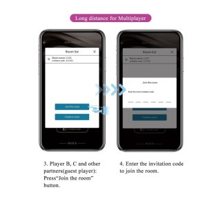 PRETTY LOVE - Nymph, 12 vibration functions Mobile APP Long-distance Control, ABS, 1 AAA battery