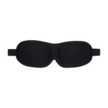 Shots 3D Mask - profilowana opaska na oczy, czarna