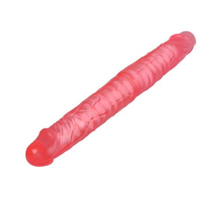 Baile Double Dong - dwustronne dildo z TPR, 35,6 cm